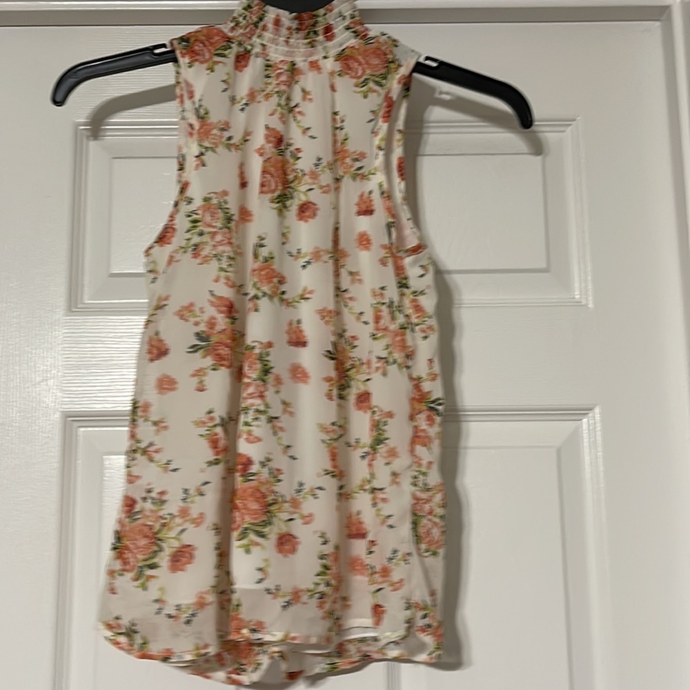 Beautiful Midnight Sky sleeveless blouse S